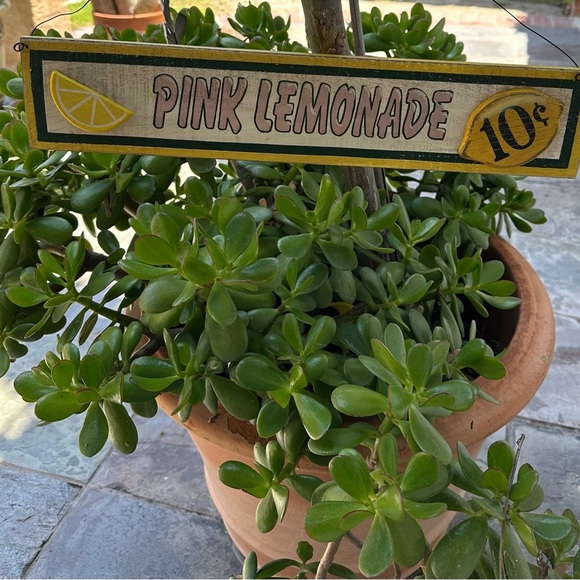 Home Wall Decor  “Pink Lemonade” Vintage - Picture 3 of 4